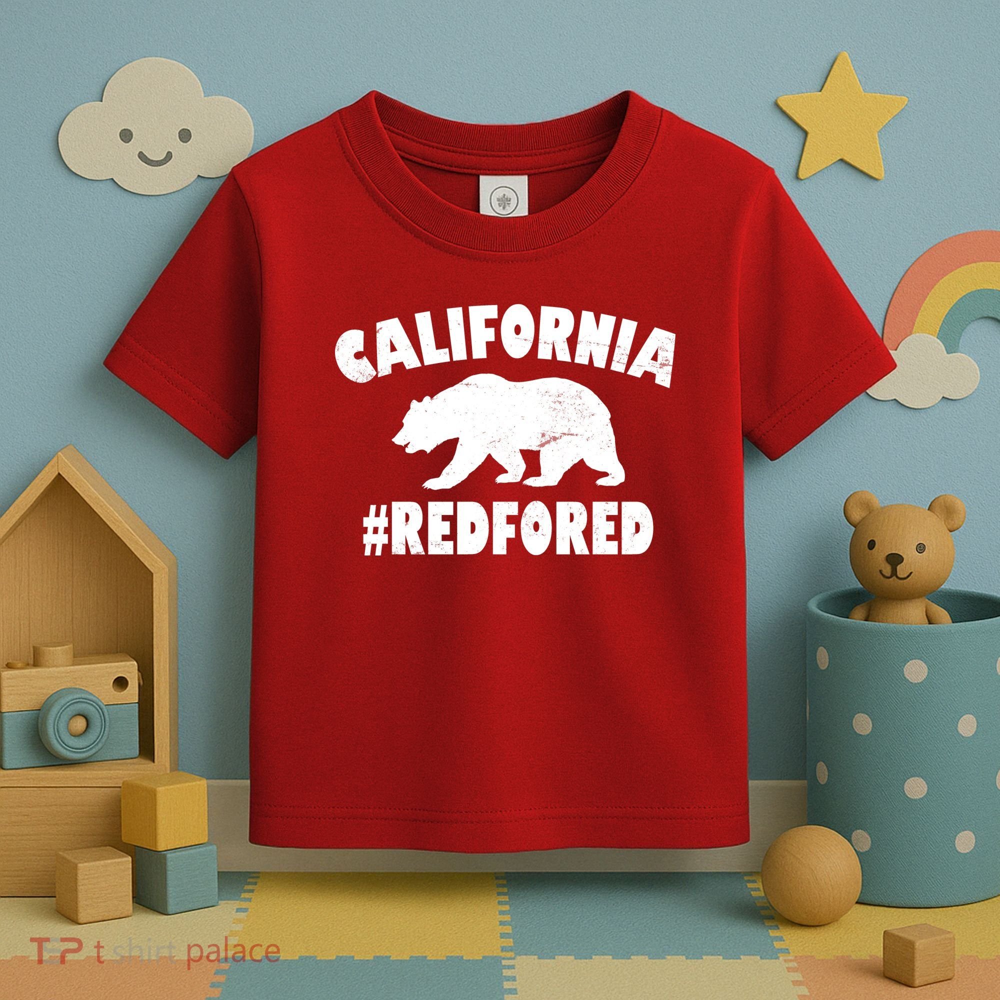California Bear #RedForEd Toddler T-Shirt