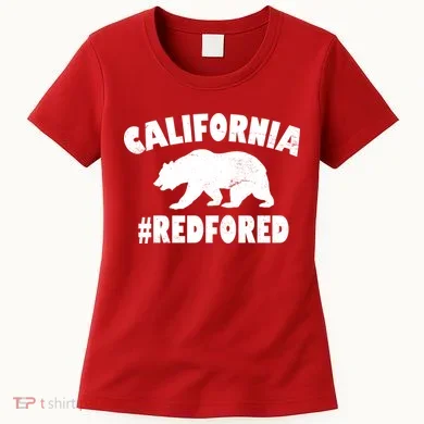 California Bear #RedForEd Women's T-Shirt