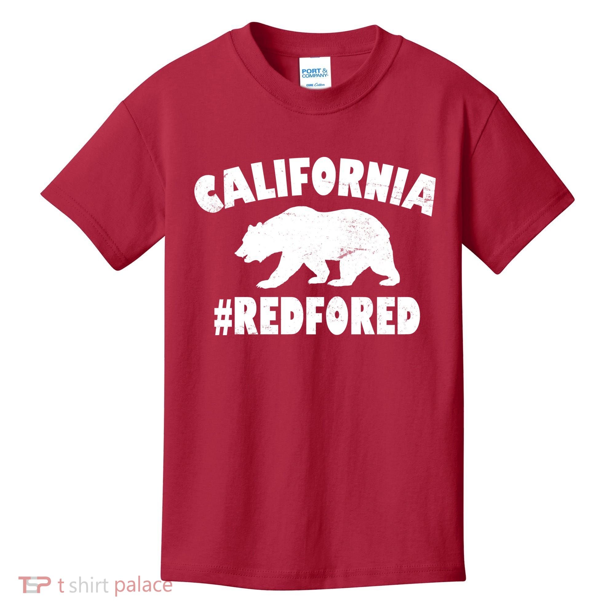 California Bear #RedForEd Kids T-Shirt