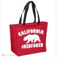 California Bear #RedForEd Tote Bag thumb 2