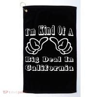 California Big Deal Golf Towel thumb 0