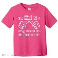 California Big Deal Toddler T-Shirt thumb 0
