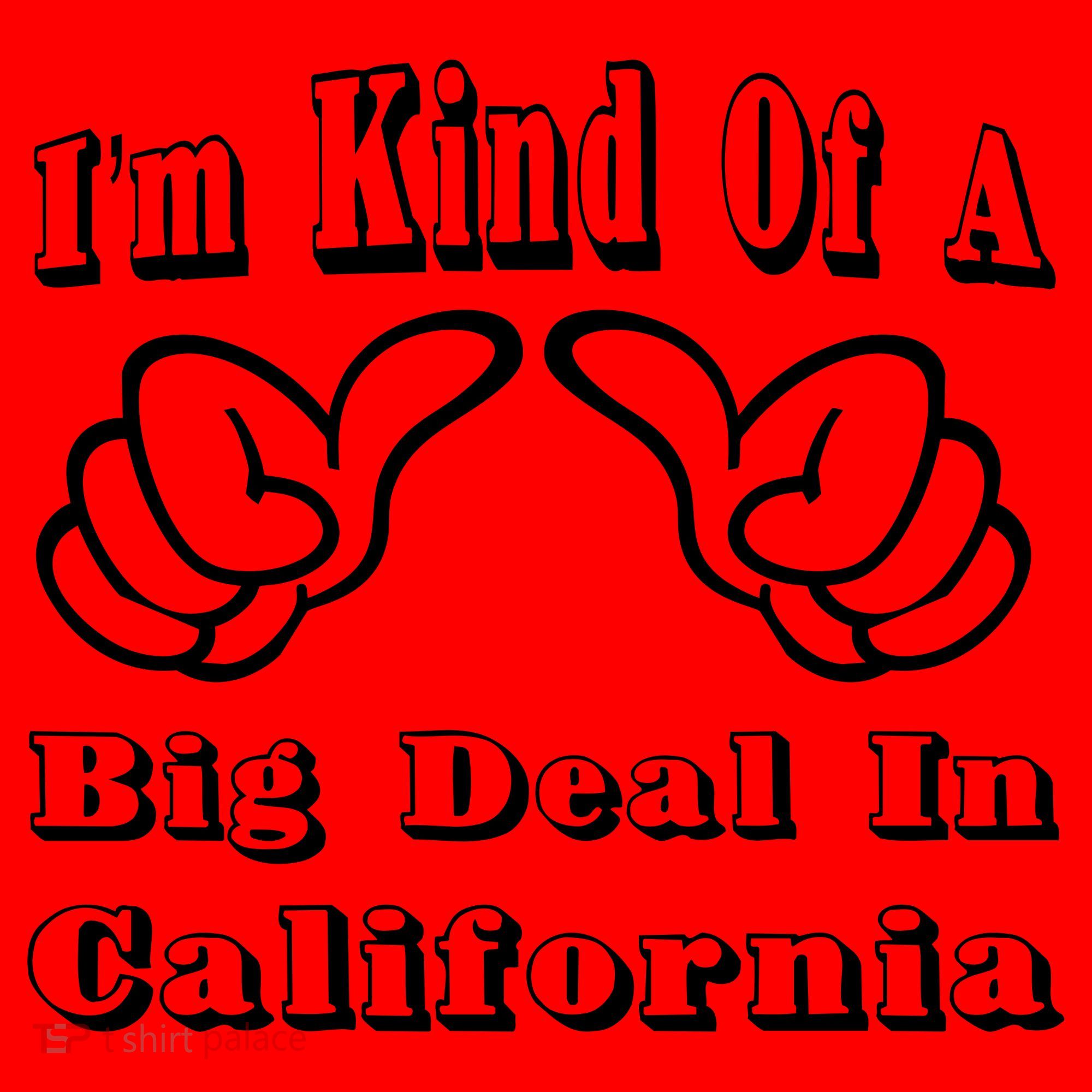 California Big Deal Santa Hat
