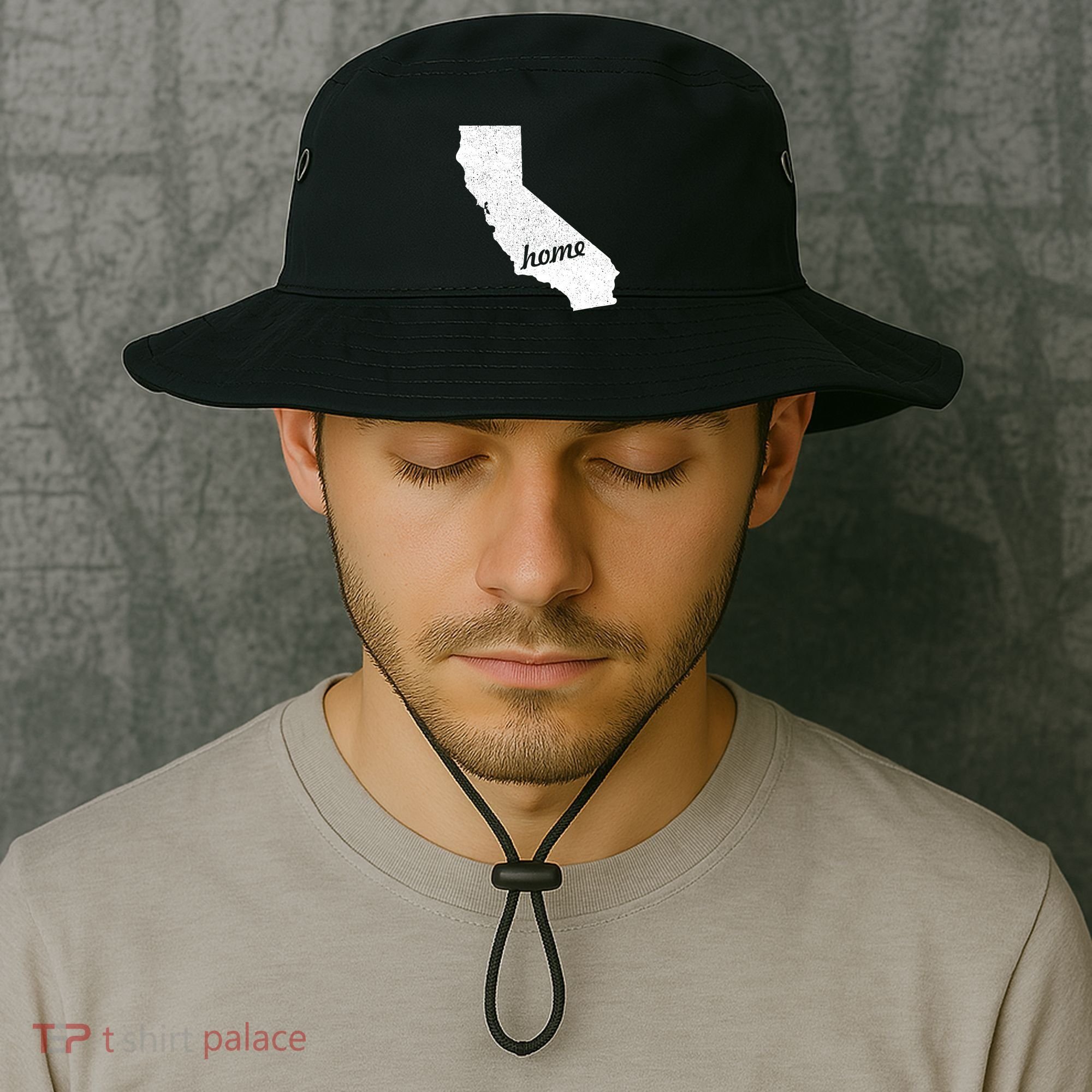 California Cali Home State Bucket Hat