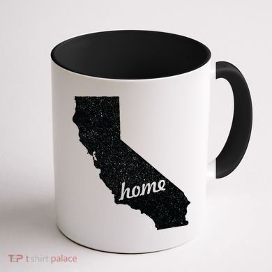 California Cali Home State Coffee Mug back