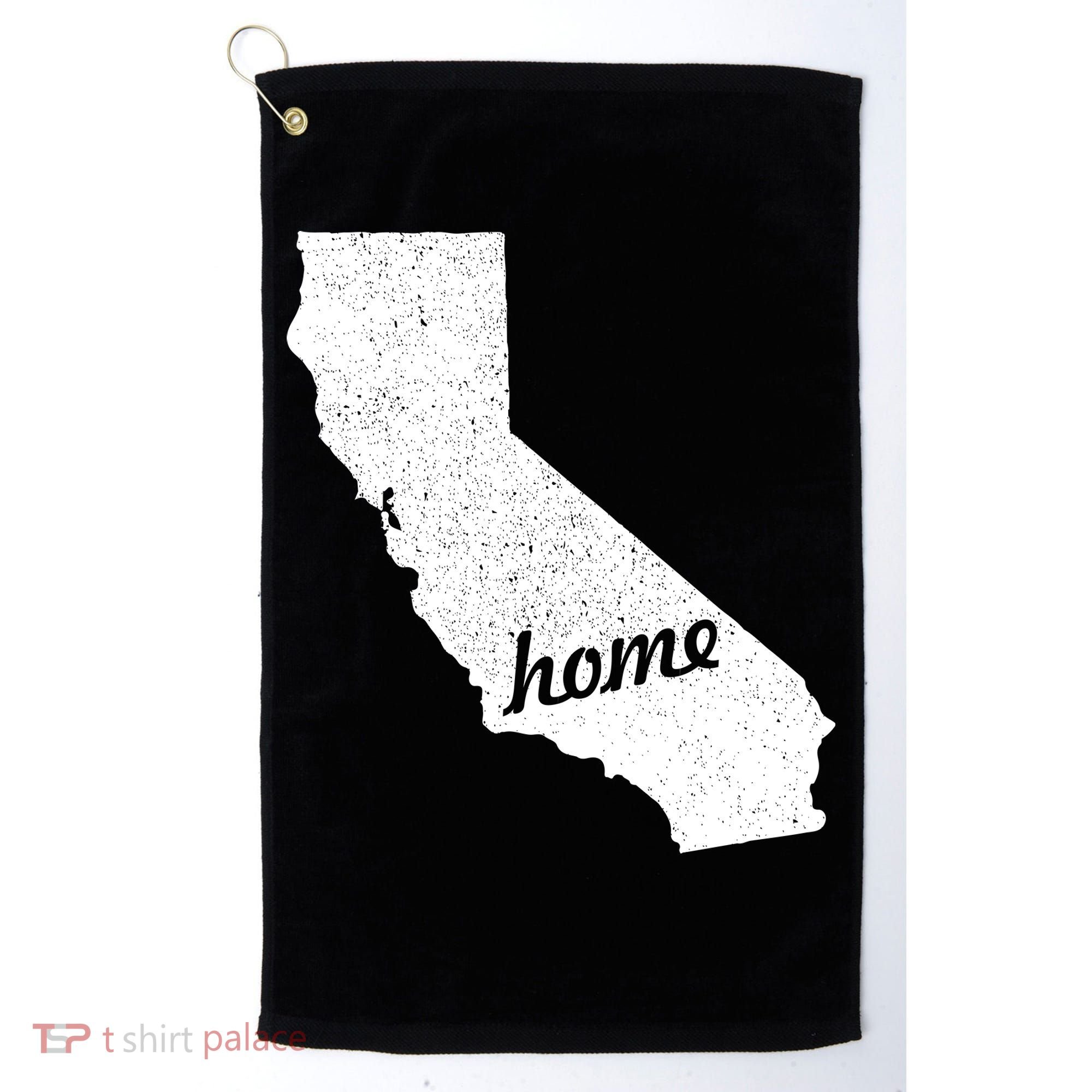California Cali Home State Golf Towel