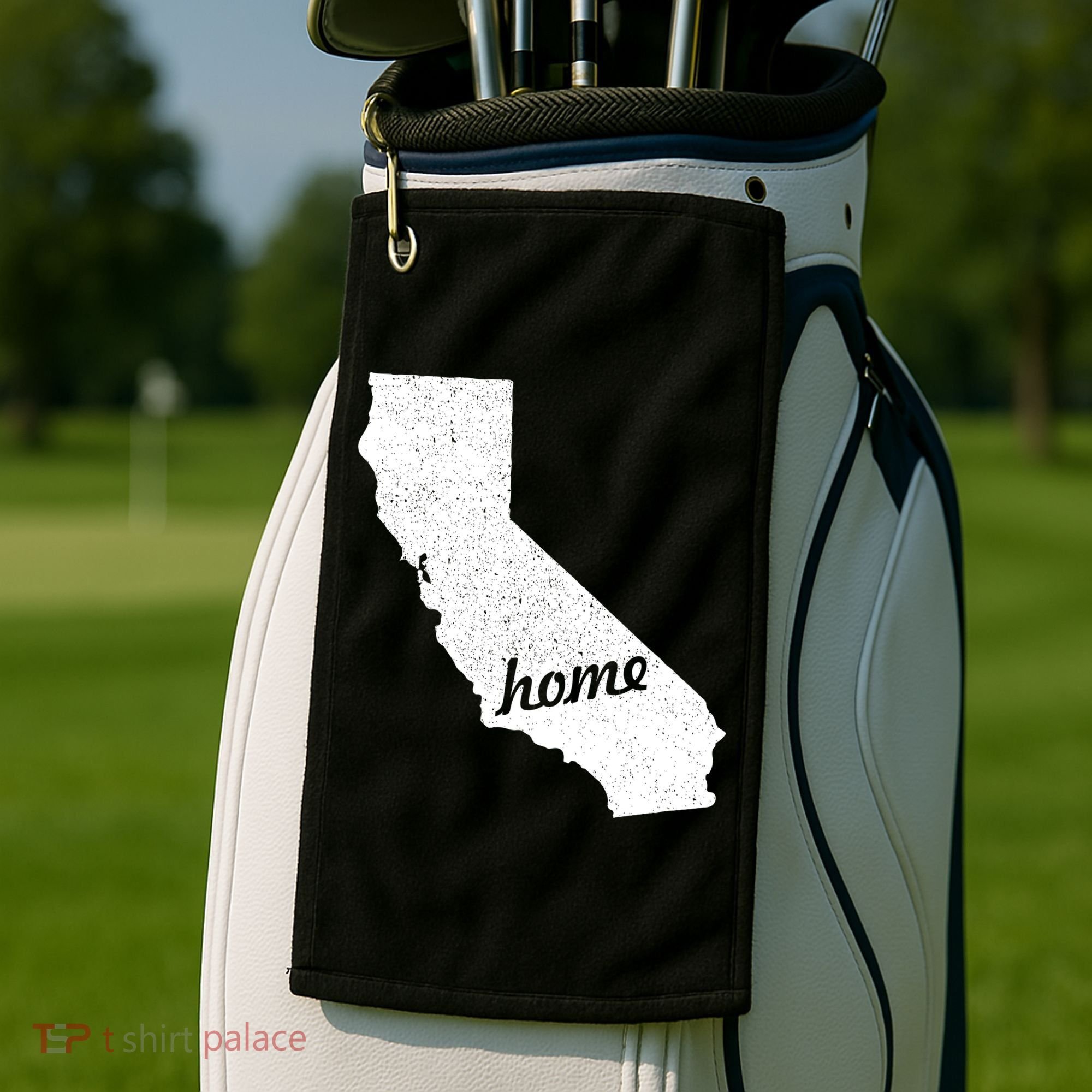 California Cali Home State Golf Towel