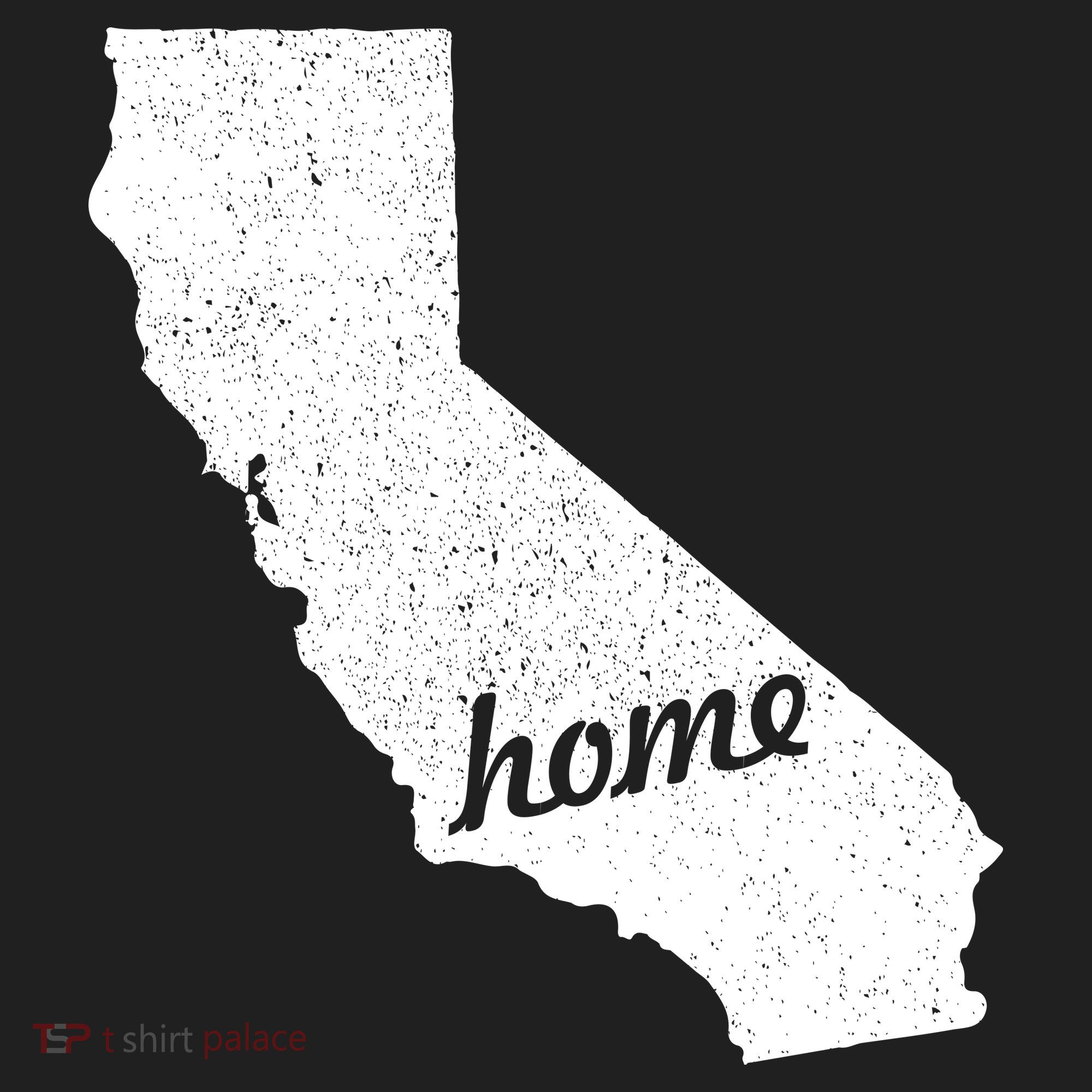 California Cali Home State Golf Towel