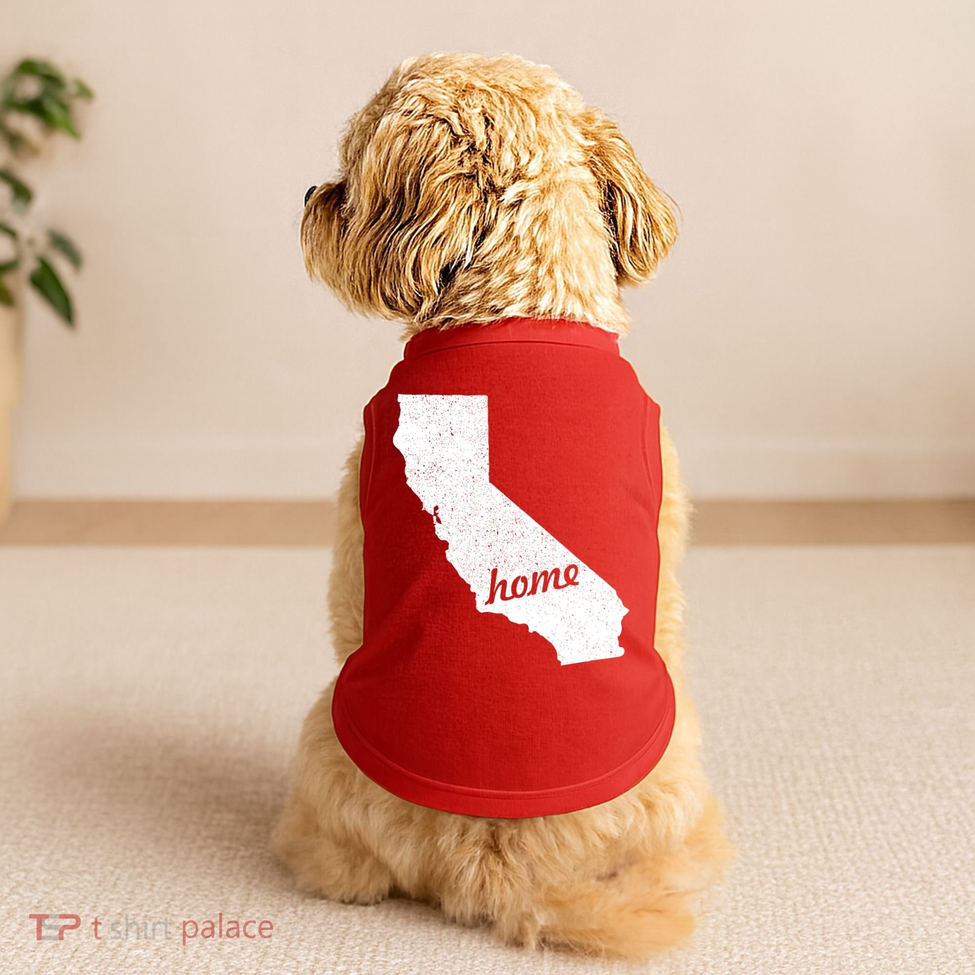 California Cali Home State Doggie Tank