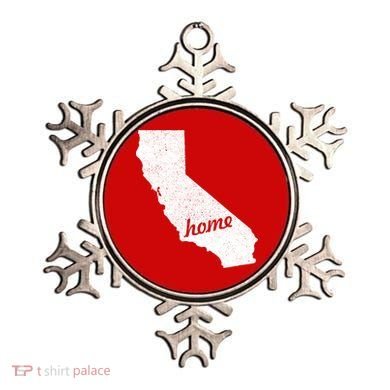 California Cali Home State Ornament