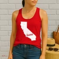 California Cali Home State Women's Tank Top thumb 2