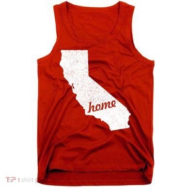 California Cali Home State Tank Top