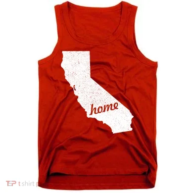 California Cali Home State Tank Top