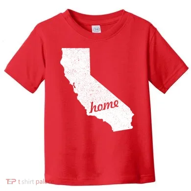 California Cali Home State Toddler T-Shirt