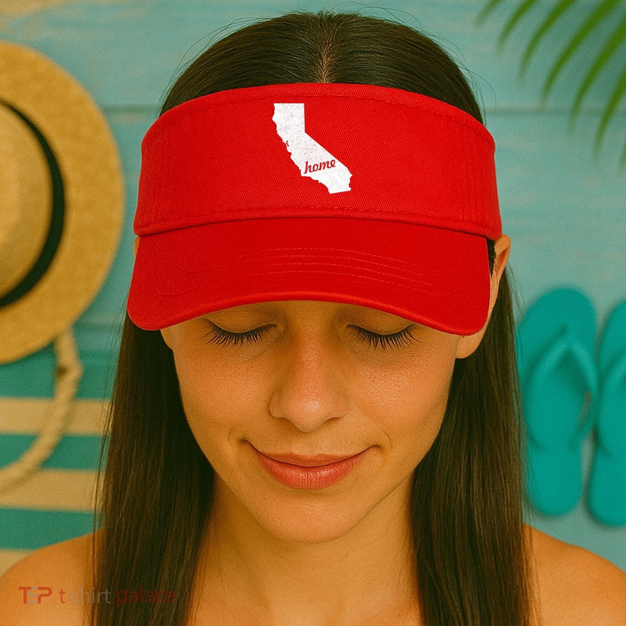 California Cali Home State Visor
