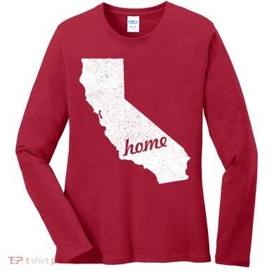 California Cali Home State Women's Long Sleeve Shirt