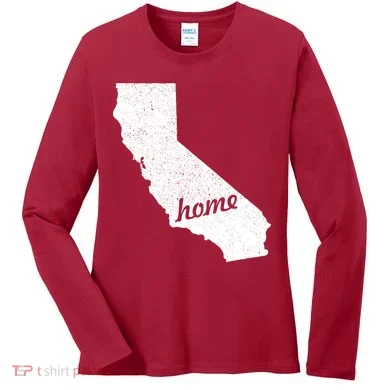 California Cali Home State Women's Long Sleeve Shirt