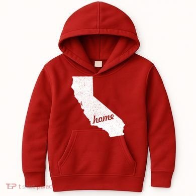 California Cali Home State Kids Hoodie