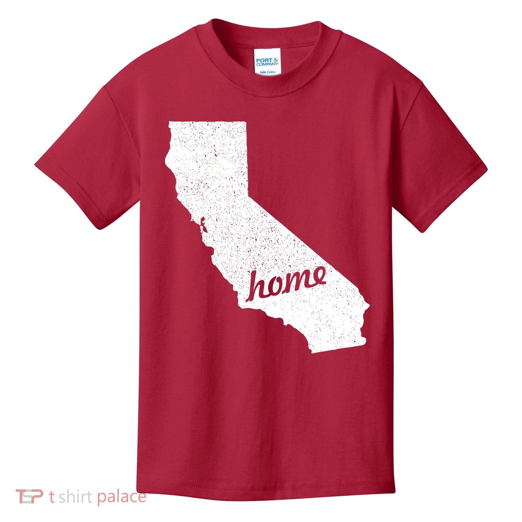 California Cali Home State Kids T-Shirt