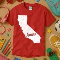 California Cali Home State Kids T-Shirt thumb 3