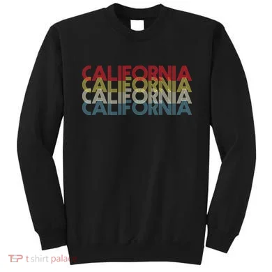 California Disco Lettering Sweatshirt