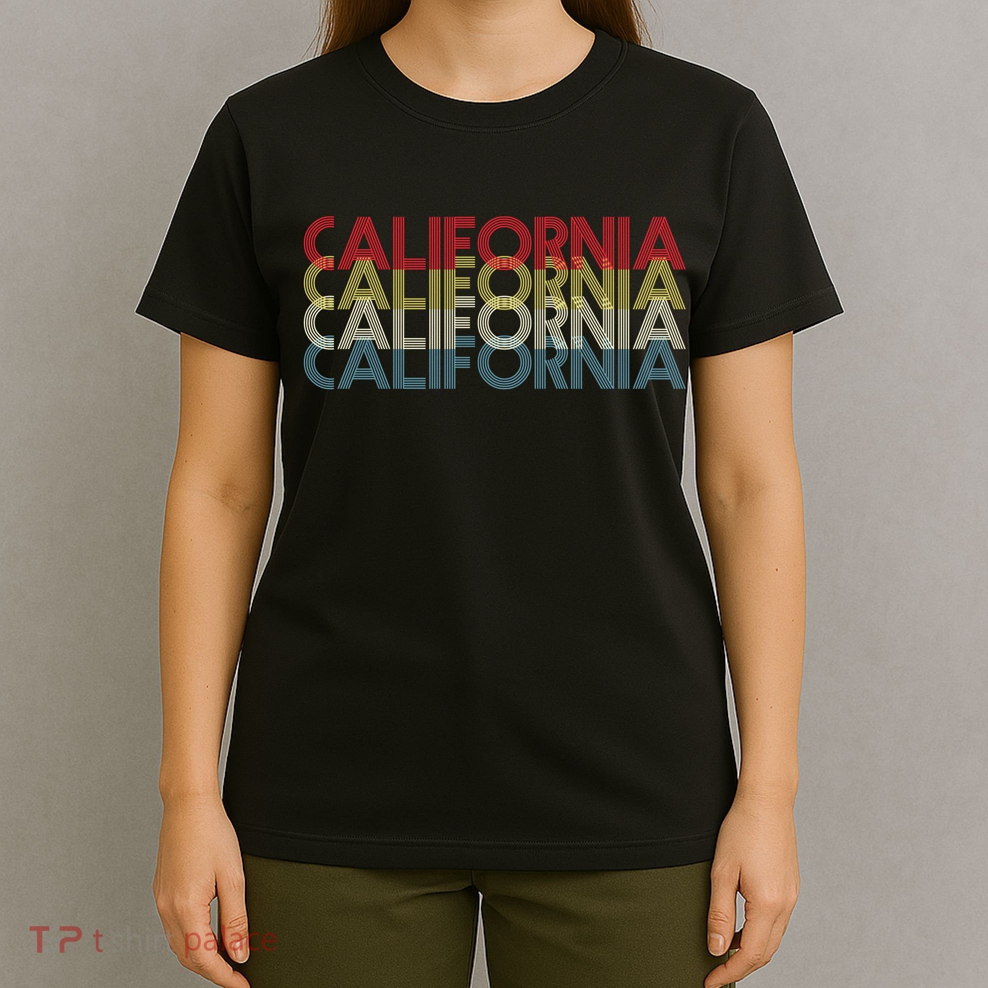 California Disco Lettering T-Shirt