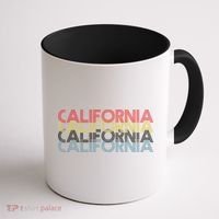 California Disco Lettering Coffee Mug thumb 1