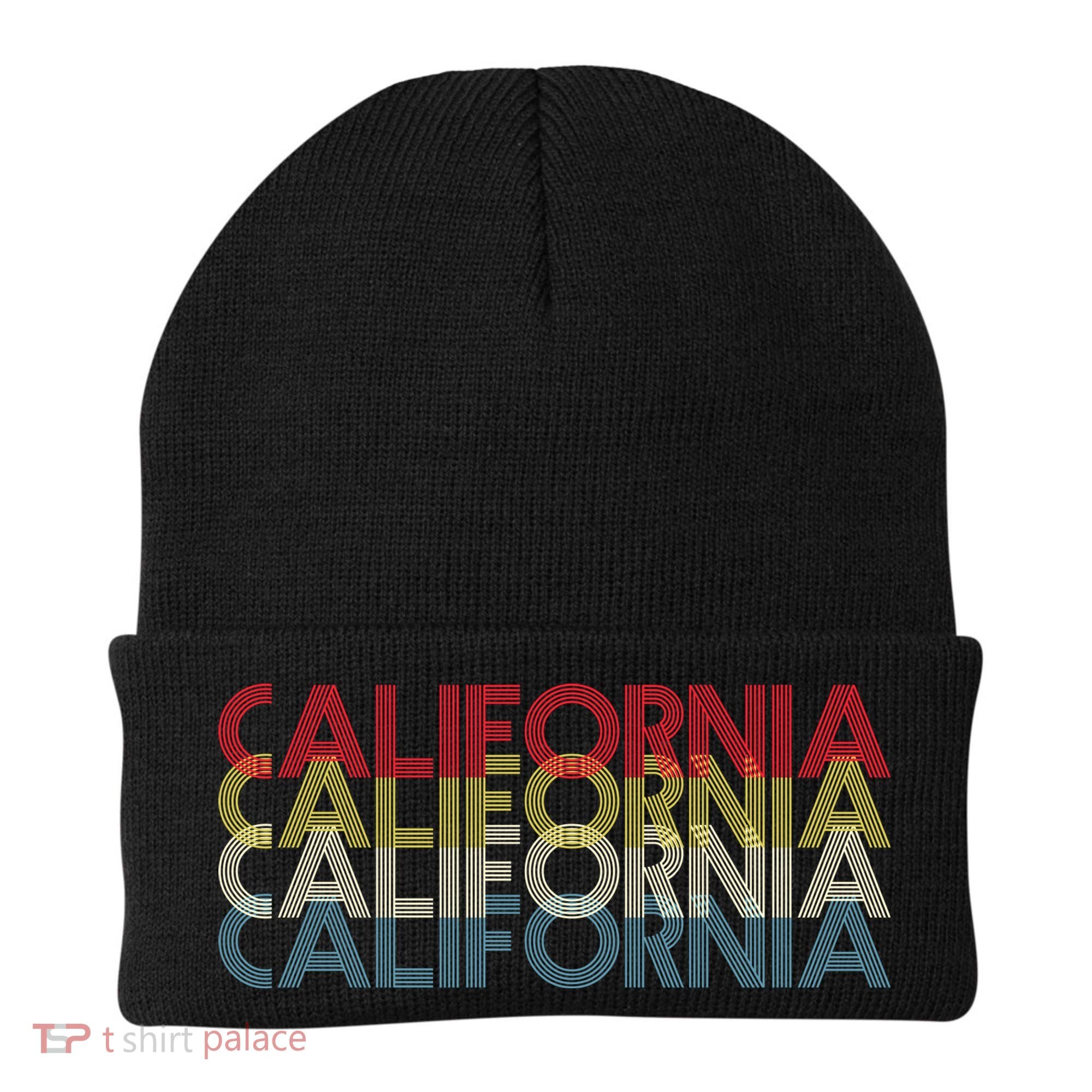 California Disco Lettering Beanie