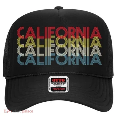 California Disco Lettering Hat