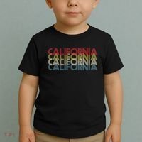 California Disco Lettering Toddler T-Shirt thumb 2