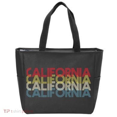 California Disco Lettering Tote Bag
