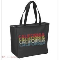 California Disco Lettering Tote Bag thumb 2