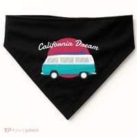California Dream Van USA-Made Doggie Bandana thumb 0