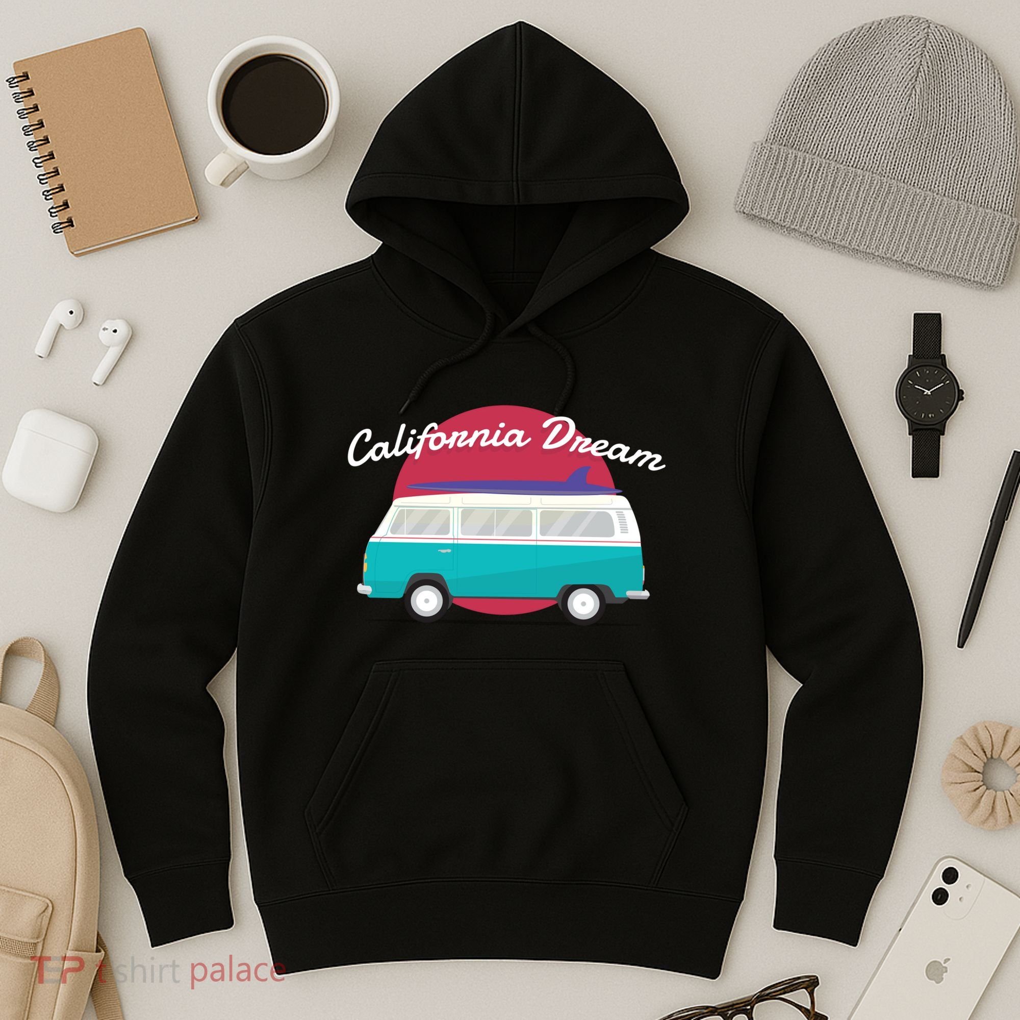 California Dream Van Hoodie