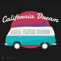 California Dream Van Bucket Hat thumb 4
