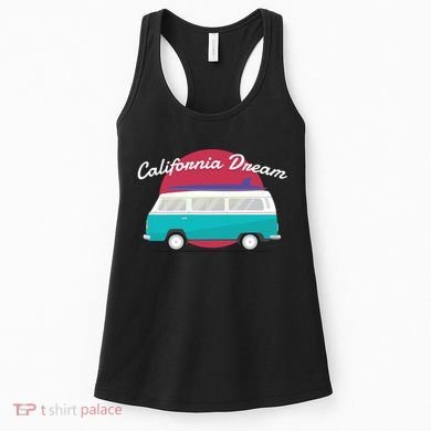 California Dream Van Women's Tank Top