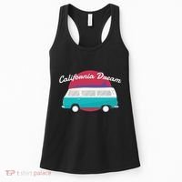 California Dream Van Women's Tank Top thumb 0