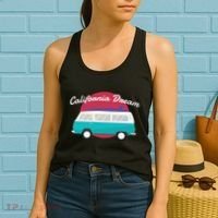 California Dream Van Women's Tank Top thumb 2
