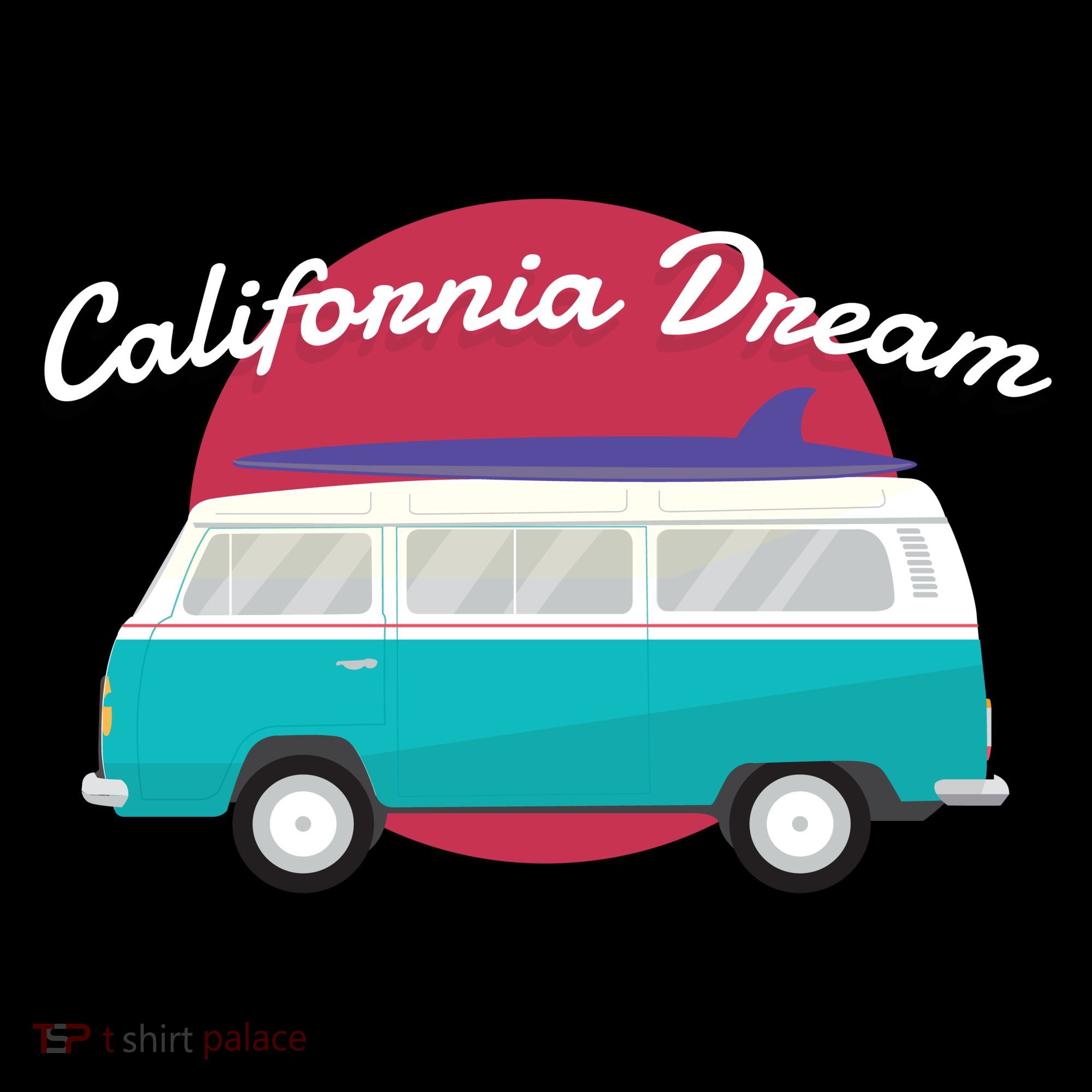 California Dream Van Women's Tank Top