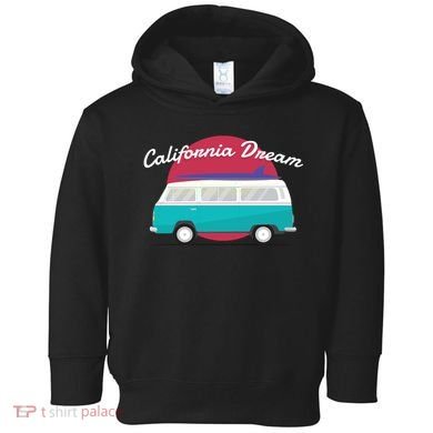 California Dream Van Toddler Hoodie