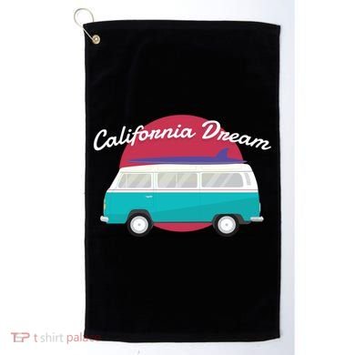 California Dream Van Golf Towel