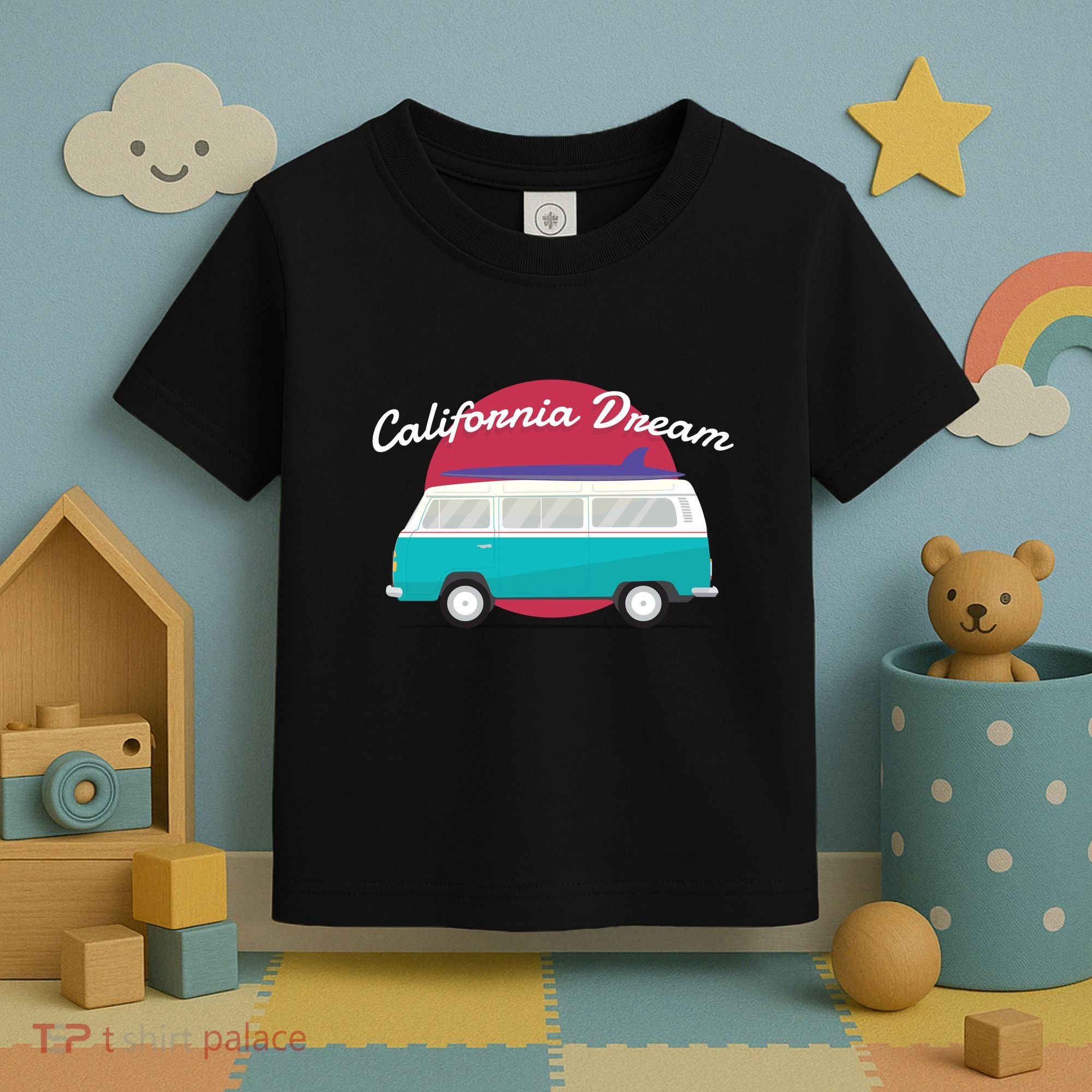 California Dream Van Toddler T-Shirt