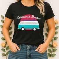 California Dream Van Women's T-Shirt thumb 2