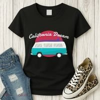 California Dream Van Women's T-Shirt thumb 3