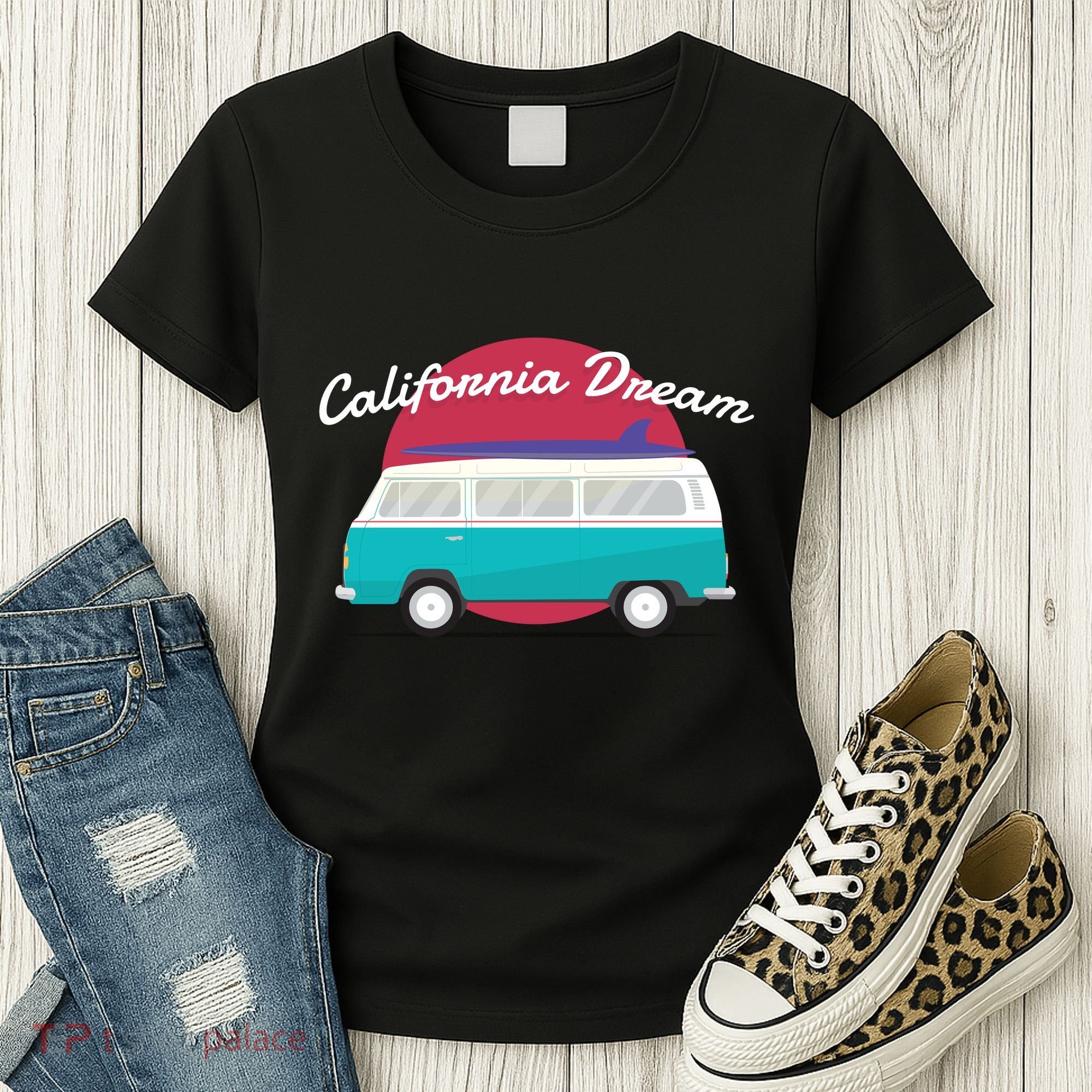 California Dream Van Women's T-Shirt