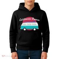 California Dream Van Kids Hoodie thumb 4