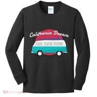 California Dream Van Kids Long Sleeve Shirt thumb 0