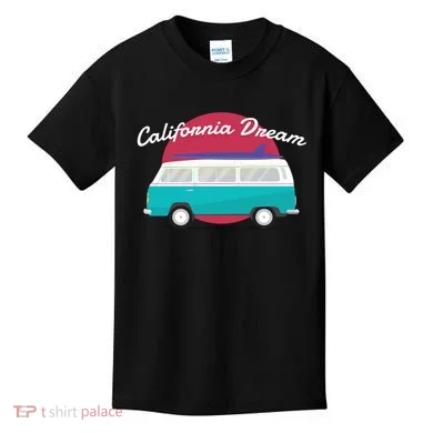 California Dream Van Kids T-Shirt