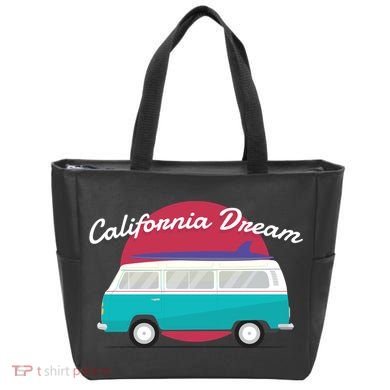 California Dream Van Tote Bag