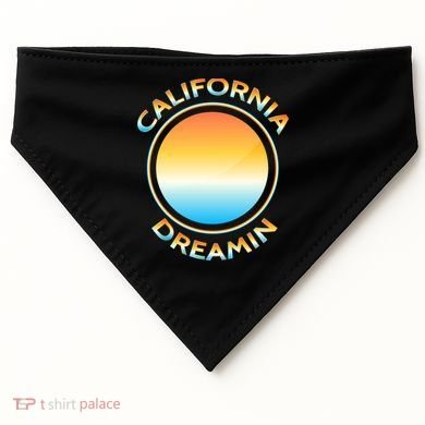 California Dreamin USA-Made Doggie Bandana